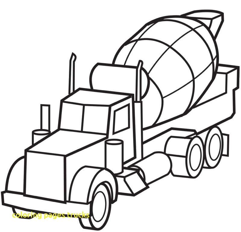 800x771 Coloring Pages Trucks With Trucks To Color Truck Coloring Pages