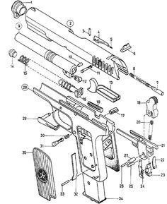 236x289 1911 Pattern Pistol Parts Diagram Good Things To Know