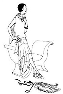 214x320 Basic 1920's Dress Pattern