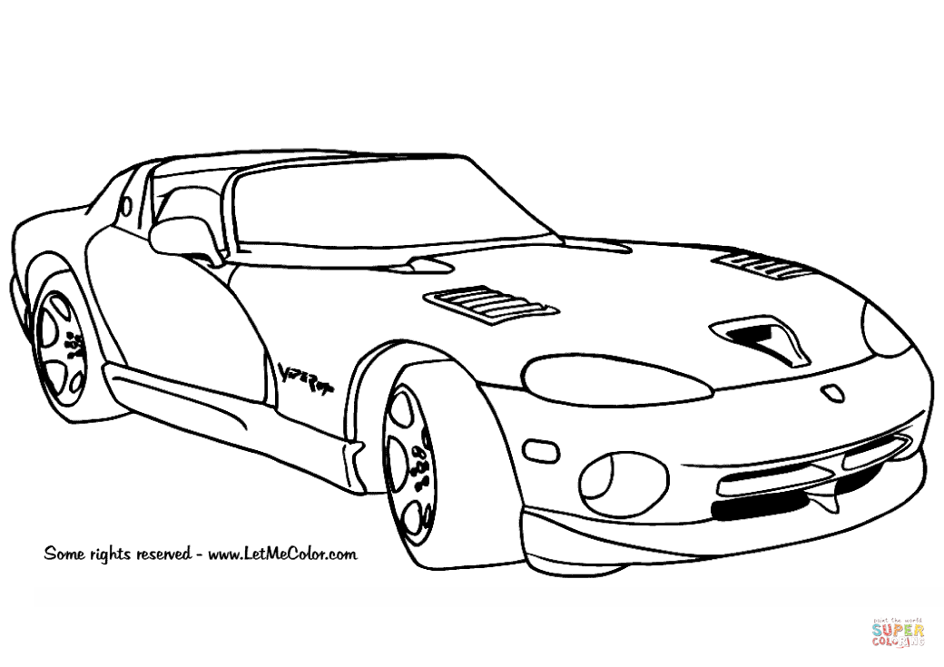 1040x735 Dodge Coloring Pages Coloring Page For Kids