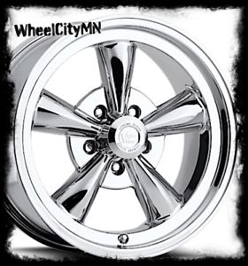 280x300 17 X8 Inch Chrome Legend 141 Wheels Ford Mustang Dodge Charger