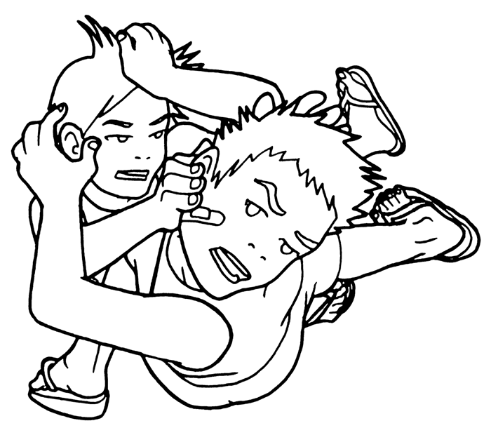 700x620 2 Kids Fighting By 1980