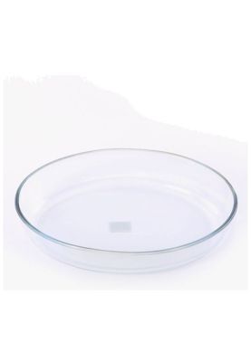 277x400 Round Glass Dish By Royalford , 2 Liter , Clear , Rf 2729 Gbd