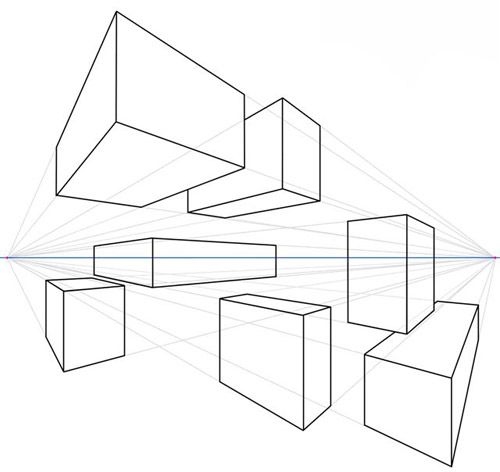 500x472 2 Point Perspective