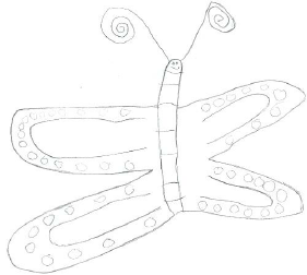 281x252 A Drawing By A 6 Year Old Boy, Which Scored As Level 5 According