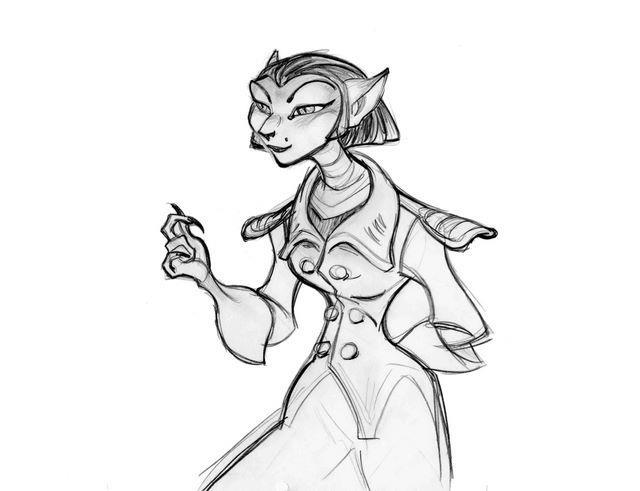 640x491 Disney Animation Concept Art Treasure Planet 2d Character Design