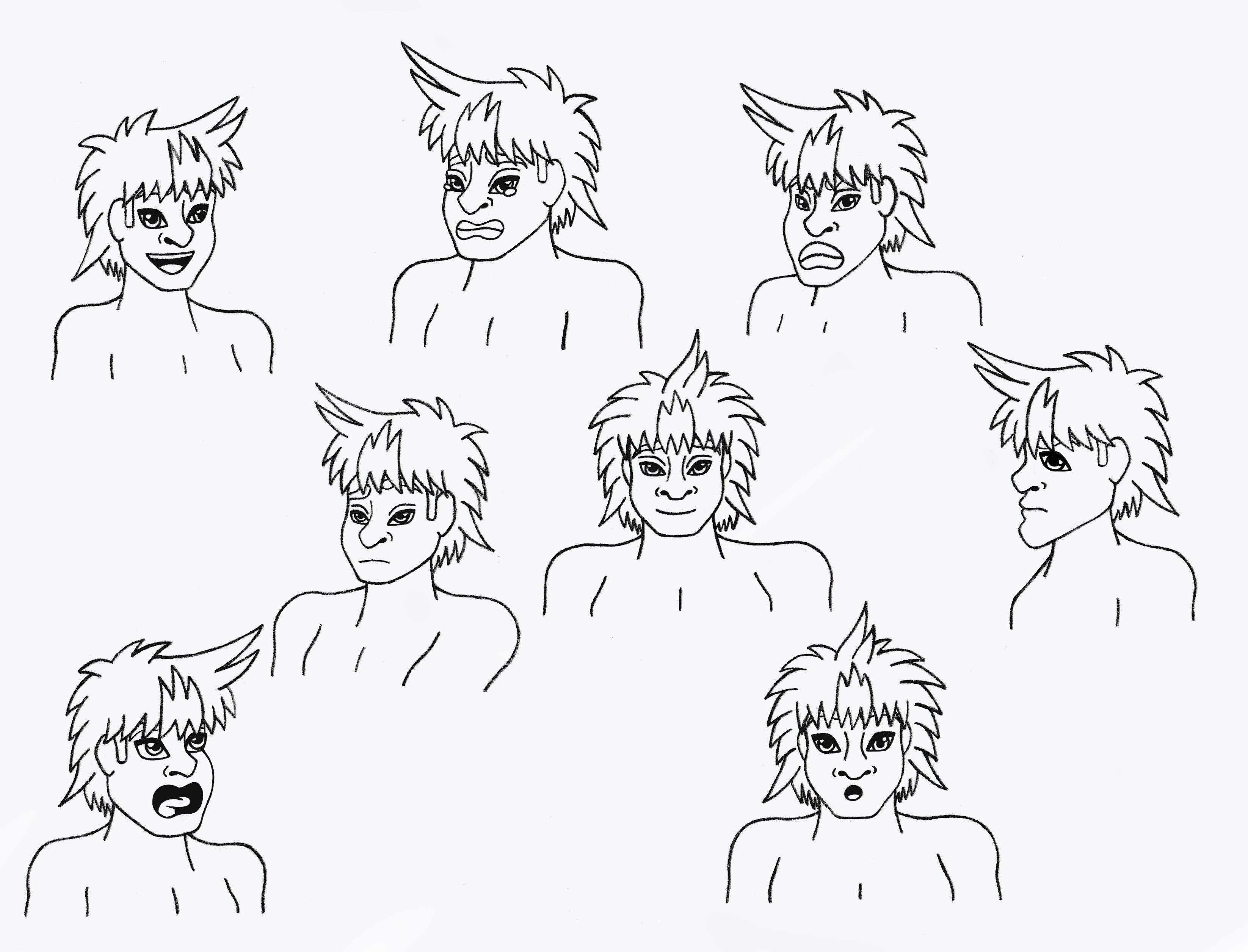 3292x2512 2d Character Design Jenny Story