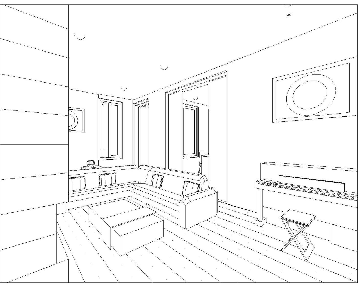 1400x1120 2d Perspective By Dhiren Makwana