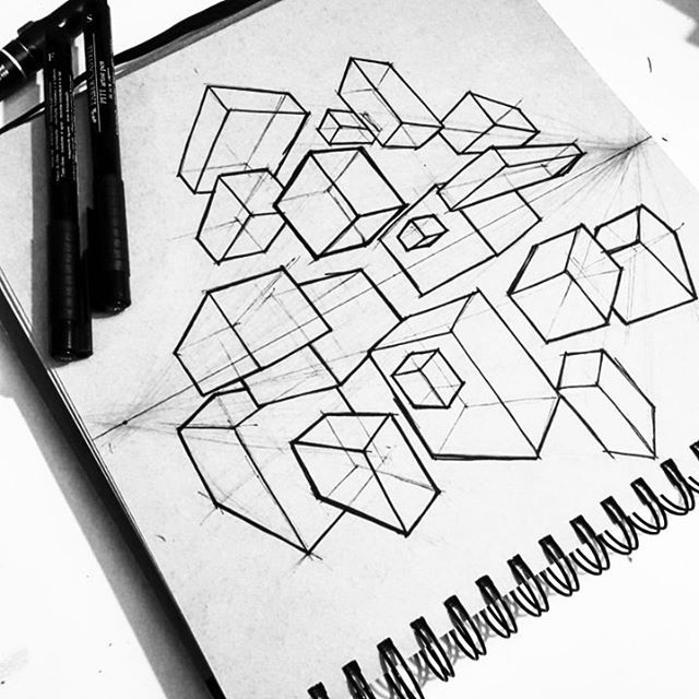 640x640 Perspective Drawing Art Pen On Instagram