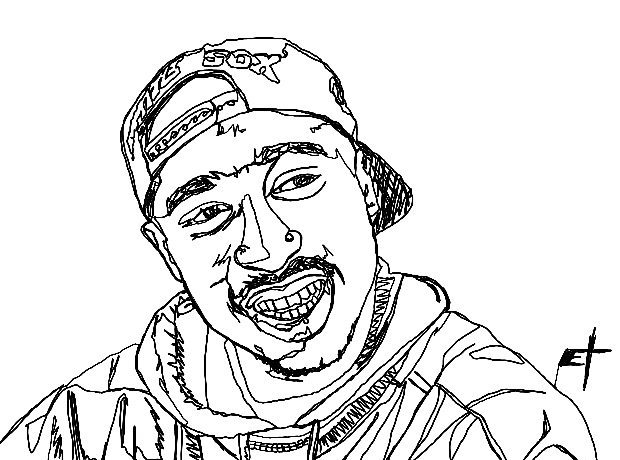 2pac Coloring Pages
