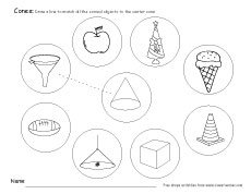 230x178 Free Cone Worksheets For Kindergartens