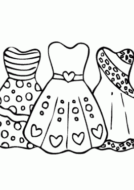 265x375 Coloring Pages For Girls Free, Printable And Online