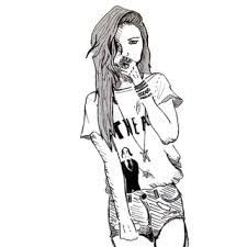 225x225 19 Best Desenhos Images On Girl Drawings, Drawings