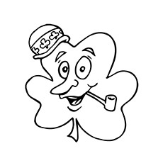230x230 Top 20 Free Printable Four Leaf Clover Coloring Pages Online