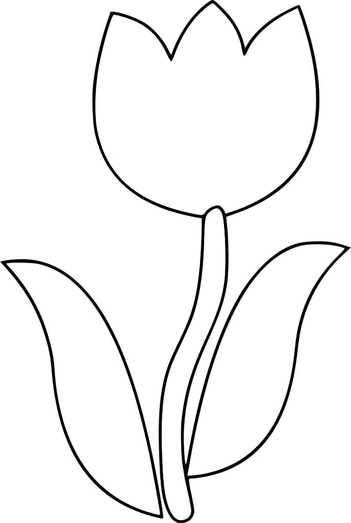 688x1024 Four Leaf Clover Coloring Pages