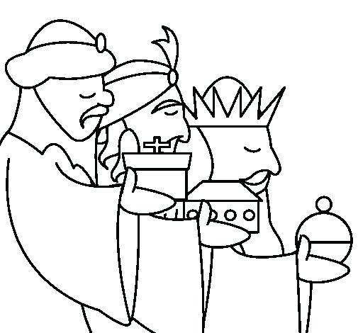 505x470 Three Wise Men Coloring Page Synthesis.site