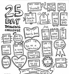 236x256 365 Days Of The Every Day Drawing Challenge Pdf Drawing