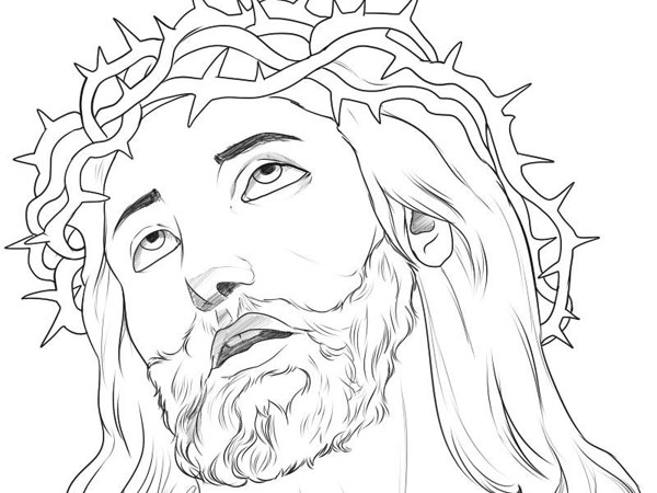 600x450 Religious Art Drawings How To Draw Jesus 30 Magnificent Drawings