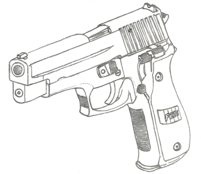 400x347 Mp5k Drawing By Fewes