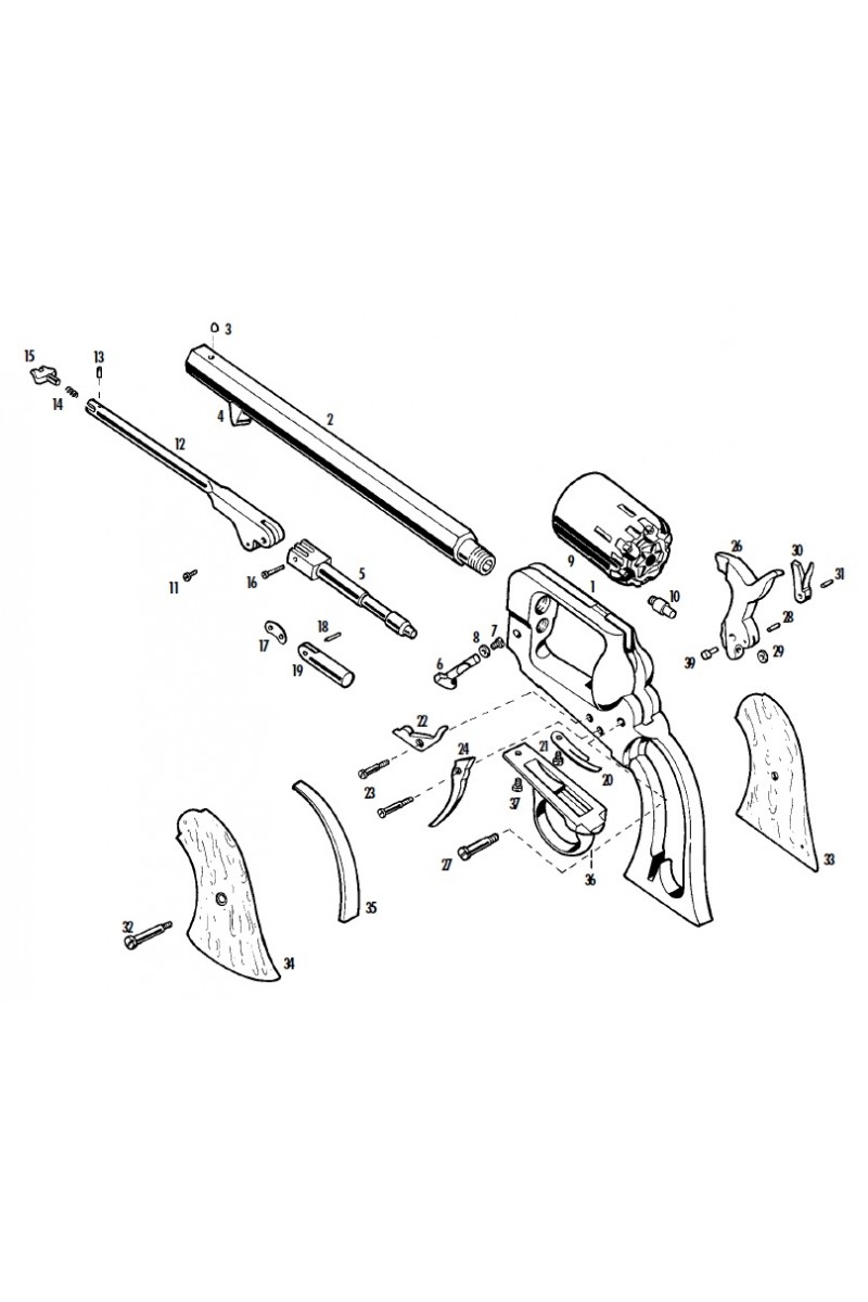 357 Magnum Drawing at GetDrawings | Free download