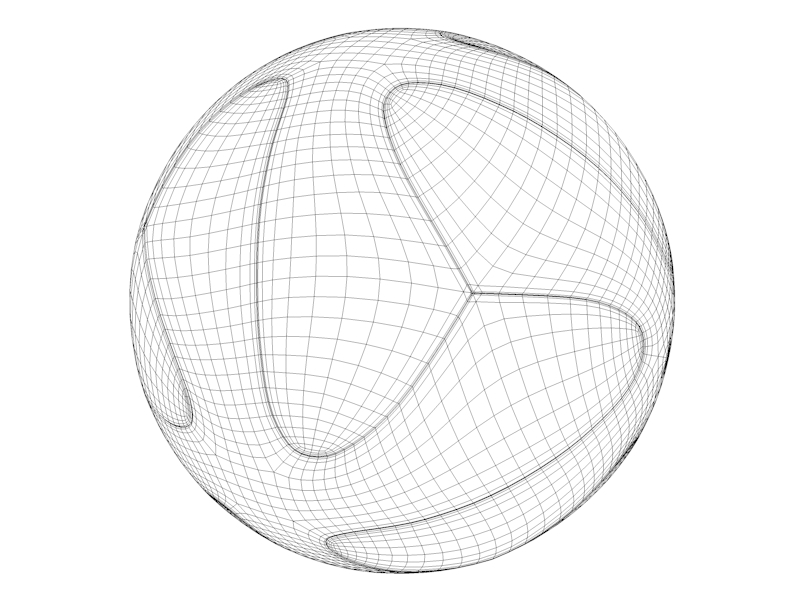 800x600 Adidas Europa League Ball 3d Model By Rahmanjin 3docean