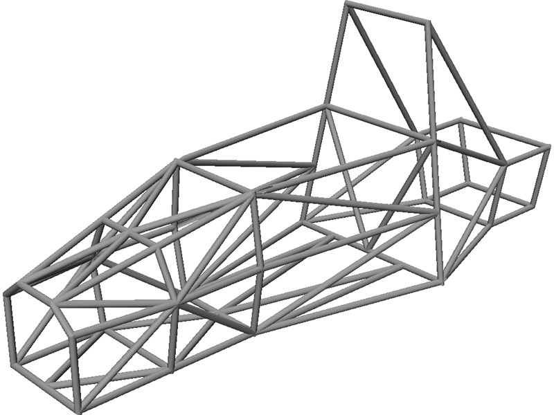 800x600 Fsae Frame 3d Cad Model