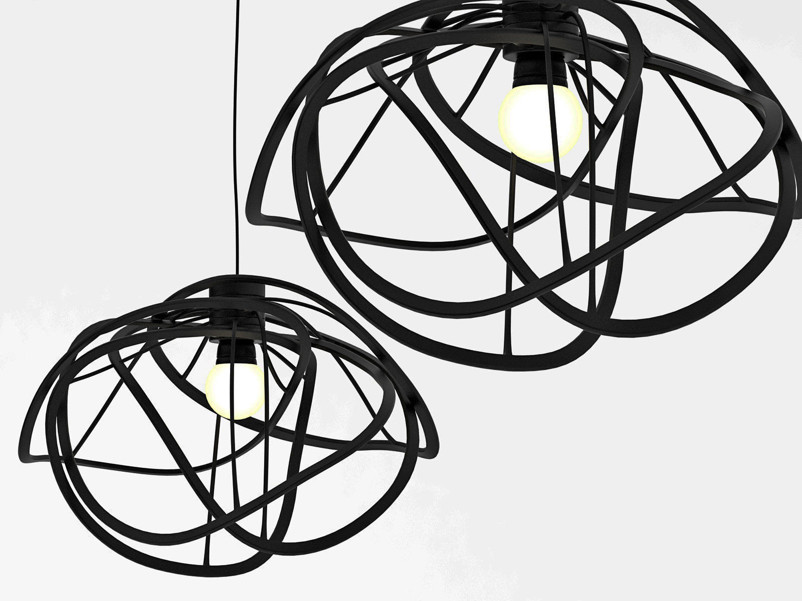 1600x1200 3d Bloom Pendant Cgtrader