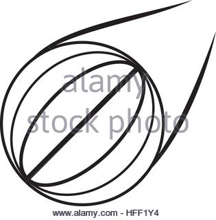 315x320 Ball Basketball Sport Equipment Outline Stock Vector Art