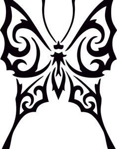 236x300 3d Butterfly Drawing Graphite And Marker Butterfly Drawing