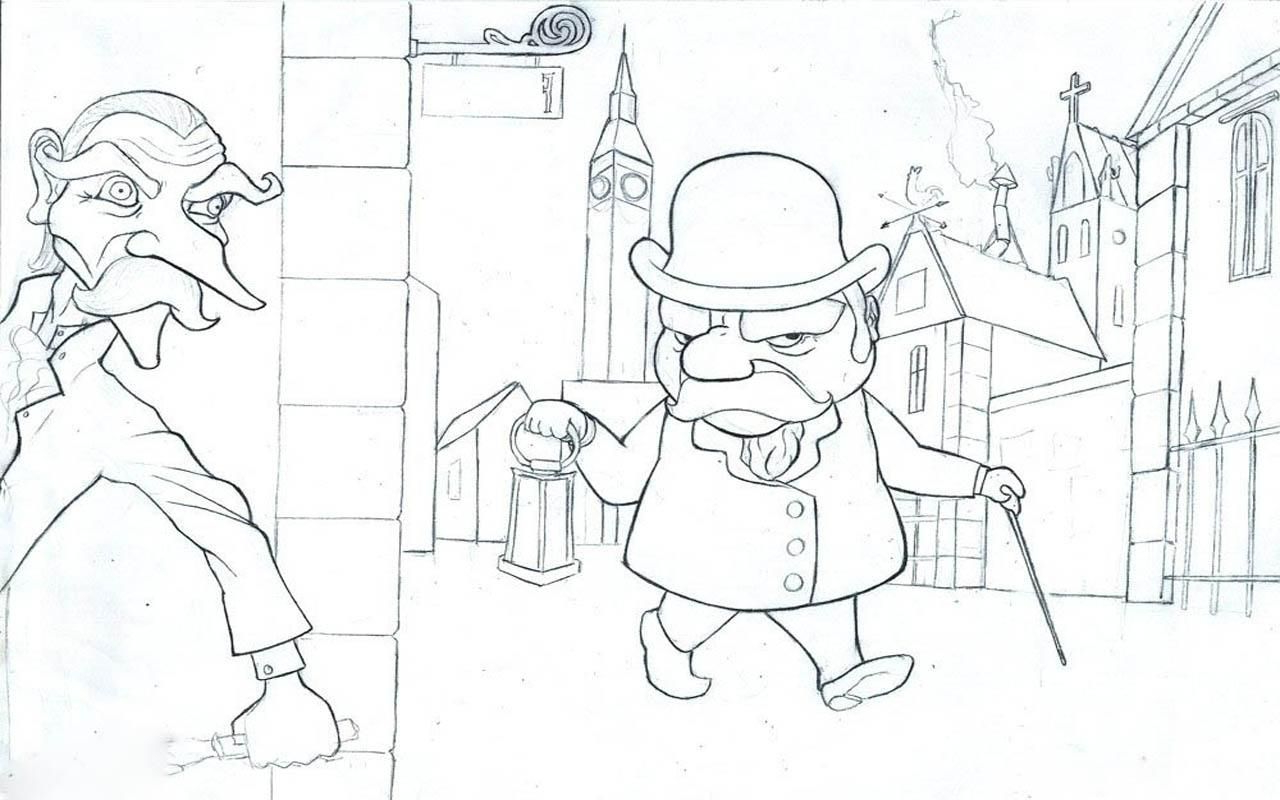 1280x800 Draw 3d Cartoon Character Download