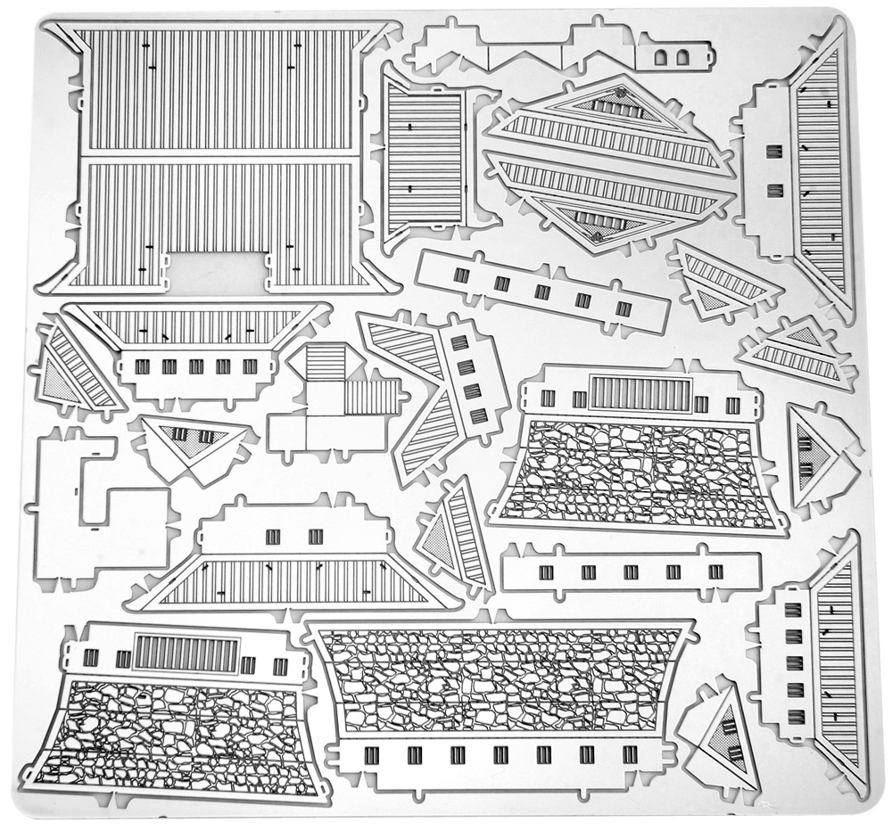 1000x931 Himeji Castle 3d Nano Metal Jigsaw Puzzle Diy Assembly Building