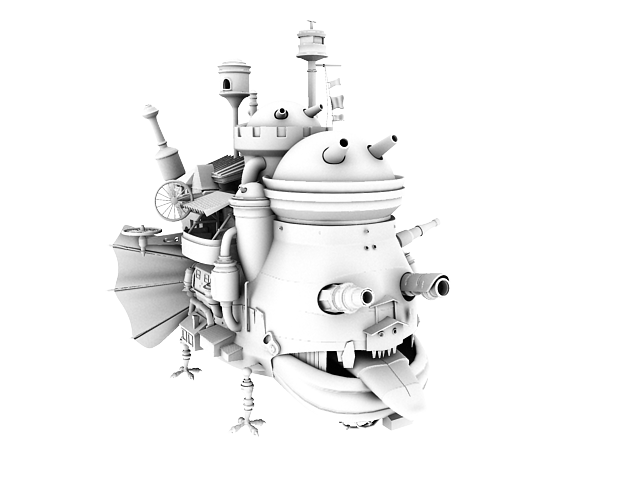 640x480 Howls Moving Castle By Sleepeatdraw