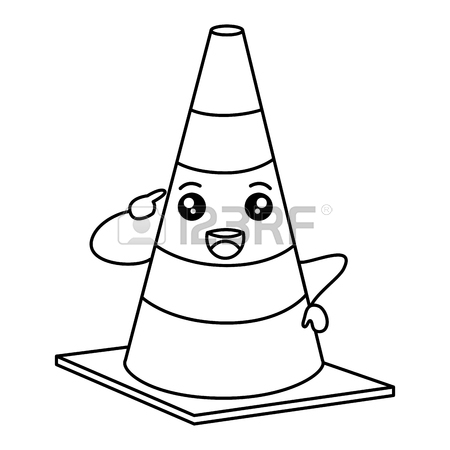 450x450 Clip Art Traffic Cone Stock Photos. Royalty Free Business Images