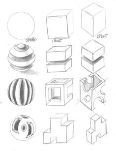 236x307 Imagine Art! How To Draw 3d Shapes Art Handouts
