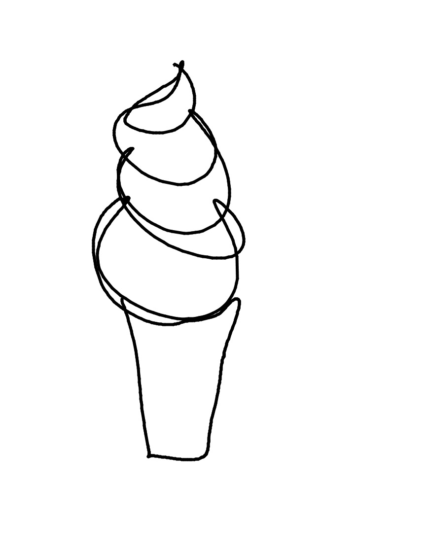 3d Cone Drawing at GetDrawings | Free download