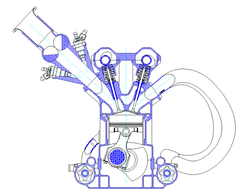 808x640 Cross Section Of 4 Cylinder Engine