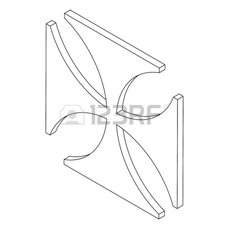 450x450 Muslim Prayer Rosary Islam Symbol Icon Isometric 3d Style. Black