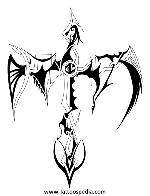 498x650 Cross Tattoos Images