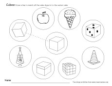 230x178 Free Cube Worksheets For Children