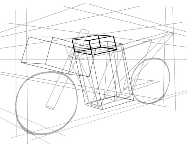 600x464 How To Draw Vehicles Motorcycles