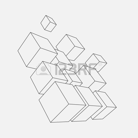 450x450 Vector Illustration Of 3d Shapes Royalty Free Cliparts, Vectors