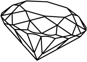 300x216 The Best Diamond Drawing Ideas On Diamond Tattoos