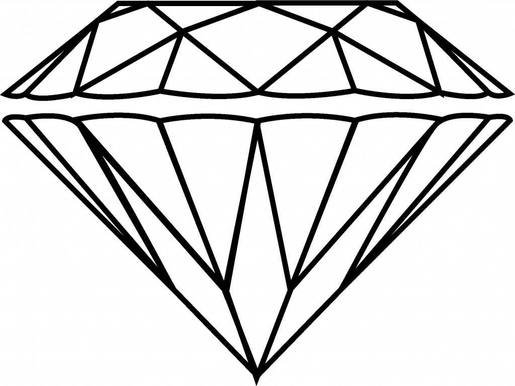 3d Diamond Drawing at GetDrawings | Free download