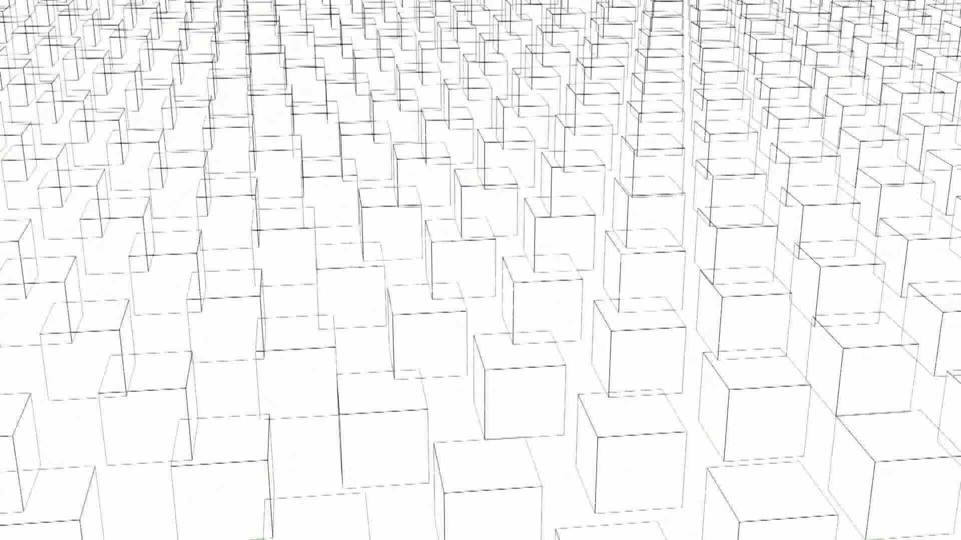 1920x1080 Rotation Of 3d Matrix Box.container,packaging,object,carton