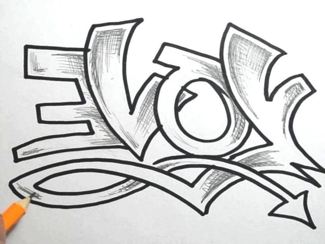 640x480 Graffiti Drawings Of Love Drawing Love 3d