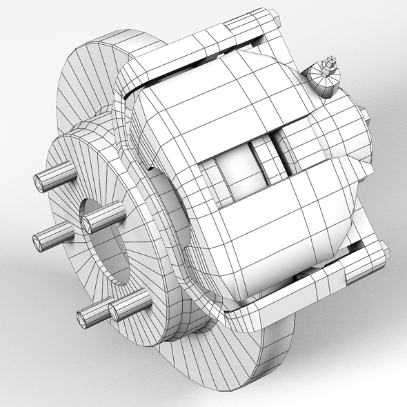 590x590 Car Disc Brake 3d Model Vehicles 3d Models 4x4 3ds Max Fbx Tga