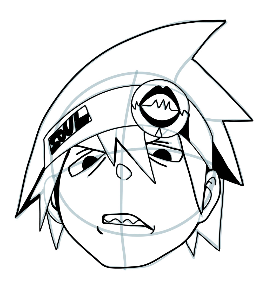 1024x1103 How To Draw Soul Eater Evans How To Draw Manga 3d Soul Eater