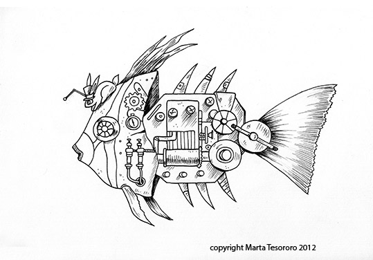 539x376 Steampunk Fish From Zine 02