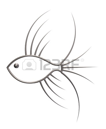 369x450 Strange Cartoon Gold Thorns Fish