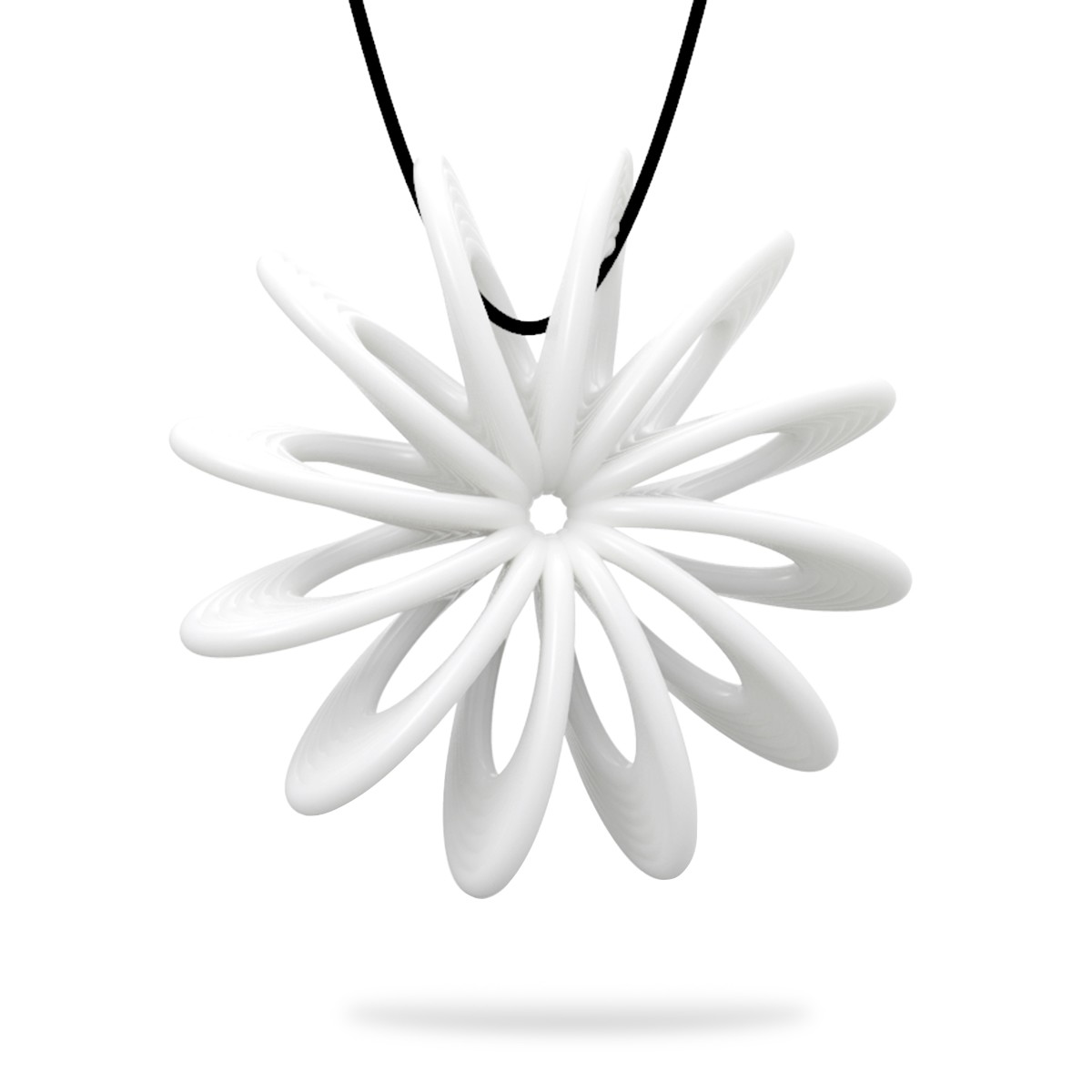 1200x1200 Best And Cheap White Tomfeel 3d Printed Jewelry Blooming Flower
